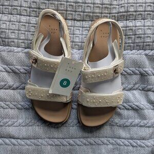 NWT A New Day - Women's Jonie Footbed Sandals - Size 8